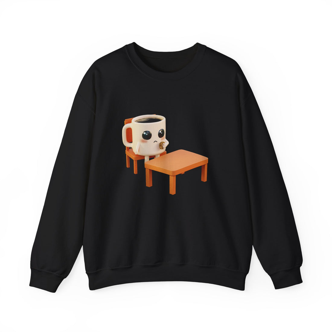 Lil' Latte Kohi - Cute Cartoon Coffee Sweatshirt