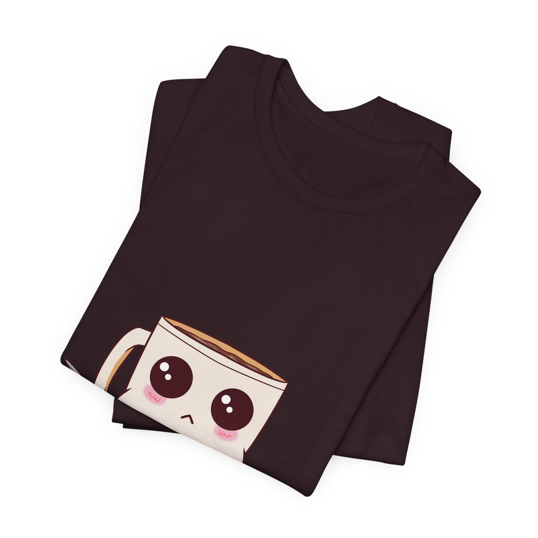 Lil' Latte Kohi - Cute Cartoon Coffee with knife T-Shirt