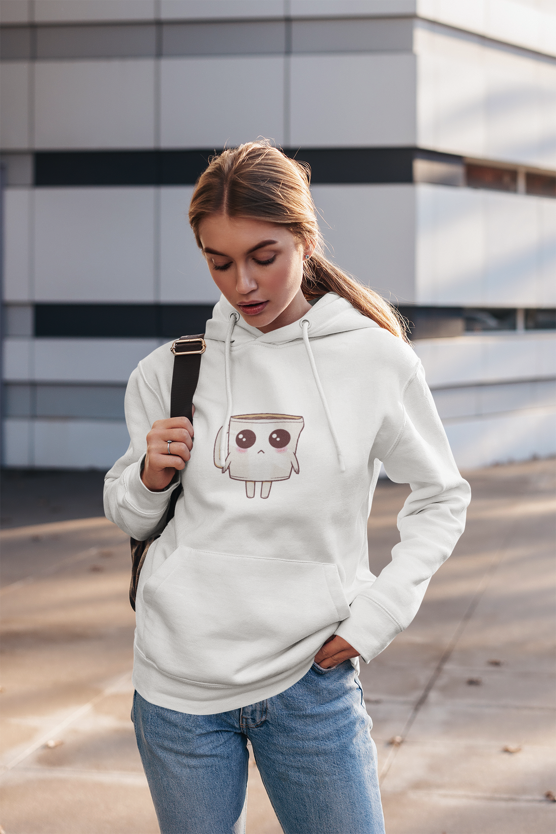 Lil' Latte Kohi - Cute Cartoon Coffee Hoodie