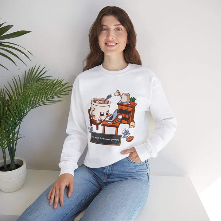 Lil' Latte Kohi - Cute Cartoon Coffee Sweatshirt