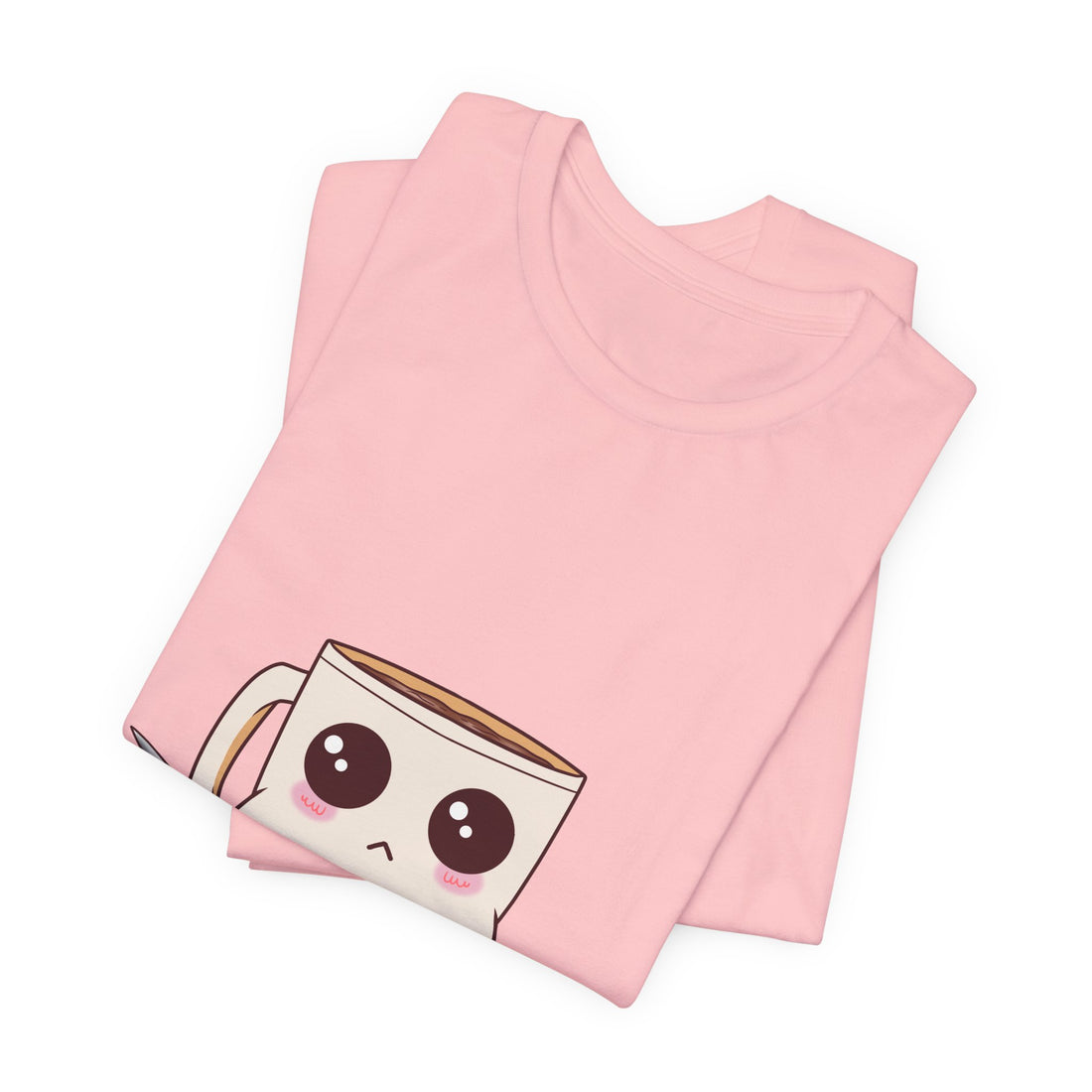 Lil' Latte Kohi - Cute Cartoon Coffee with knife T-Shirt