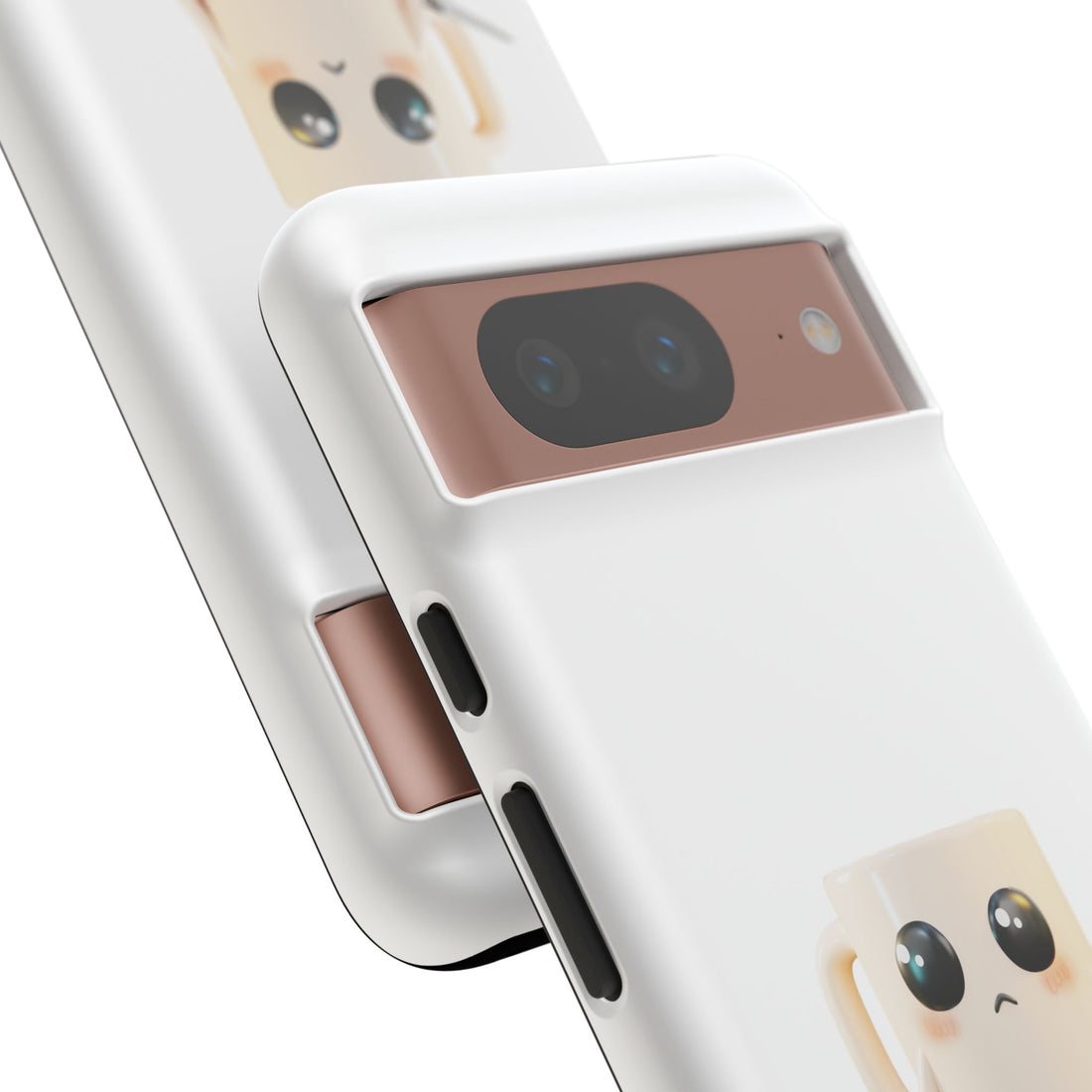 Lil' Latte Kohi - Cute Cartoon Coffee with knife Phone Cases